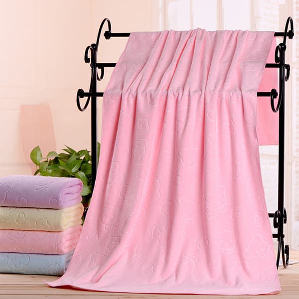 Badehåndklæde Absorberende Hurtigtørrende Super Stort Badehåndklæde Blød T 70*140（Thick）