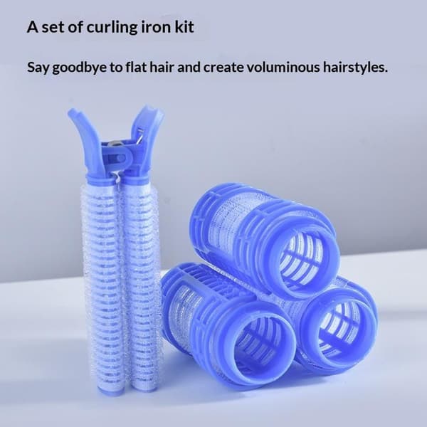 4 st lugg locktänger lata hårrullar DIY hårstyling tillbehör