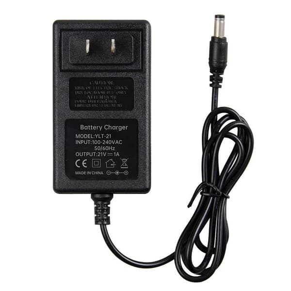 Batterilader 21V Universal Litiumbatteri Litium Li-on Pow 21v