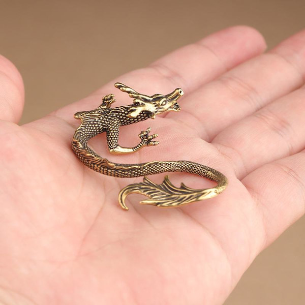 Mässing Zodiak Drakfigurer A