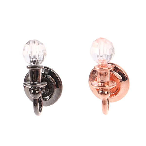 1Par 1:12 Dockhus Miniatyrvägglampa Hemmöbler M Pink