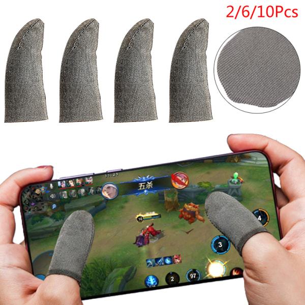 Mobil PUBG Gaming Finger Sleeve Spelkontroll 10pcs