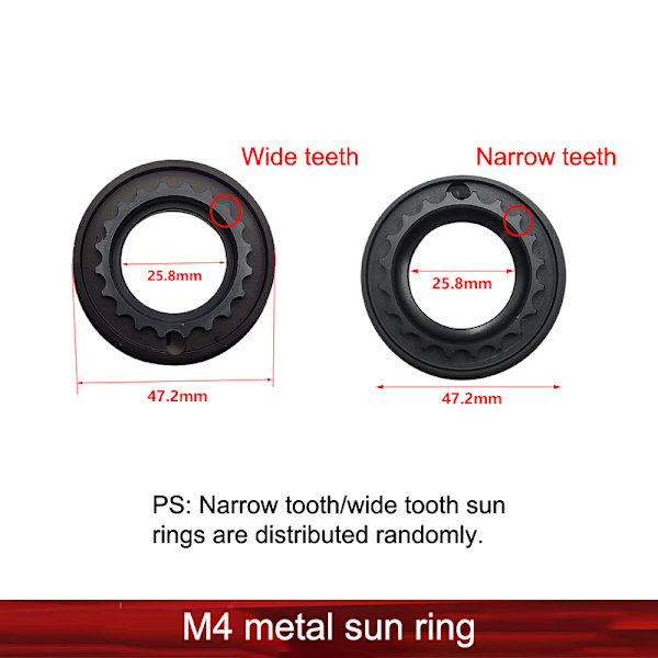 Sykkelbremser Solar Ring M4 Snap Ring M16MOE Håndbeskyttelse Universal