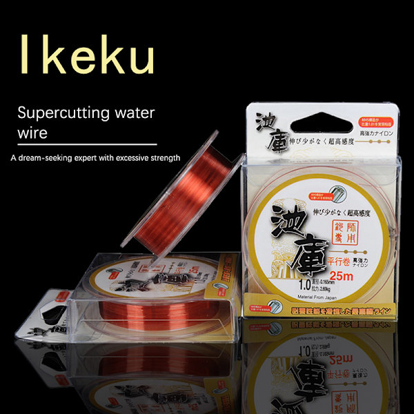 25 m Parallel Spool Nylon Siima Siima Nylon Siima transparent 3