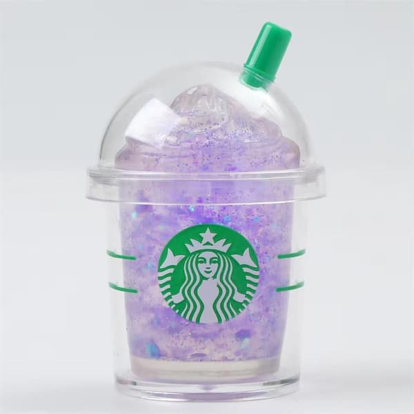 1 st e Iced Coffee Cup Fidget Toy Färgglad Need Doh Toy A9