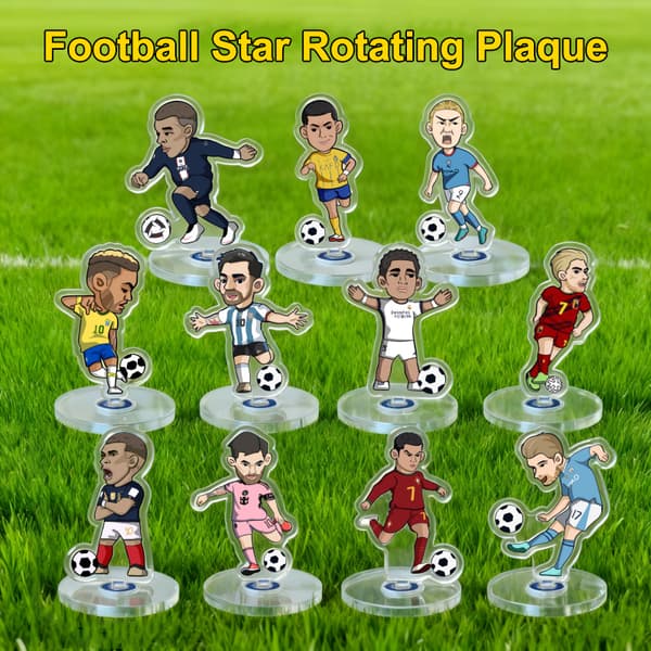 Varmt salg Akryl Standee Fotballstjernefigur I