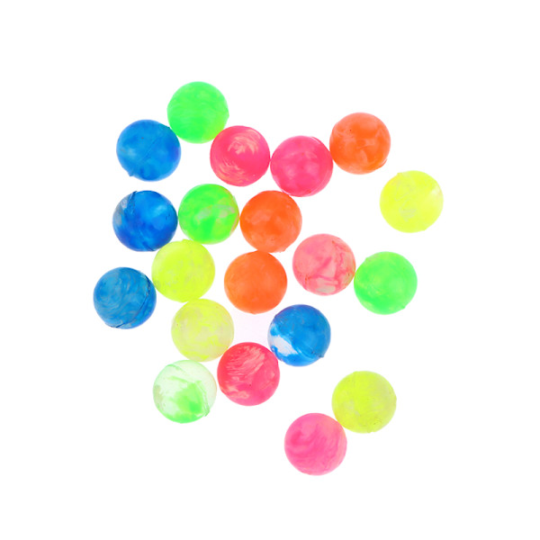 20 kpl Kumipilvi Pomppupallot Lelu Hyppypallot Mini Neon Swi