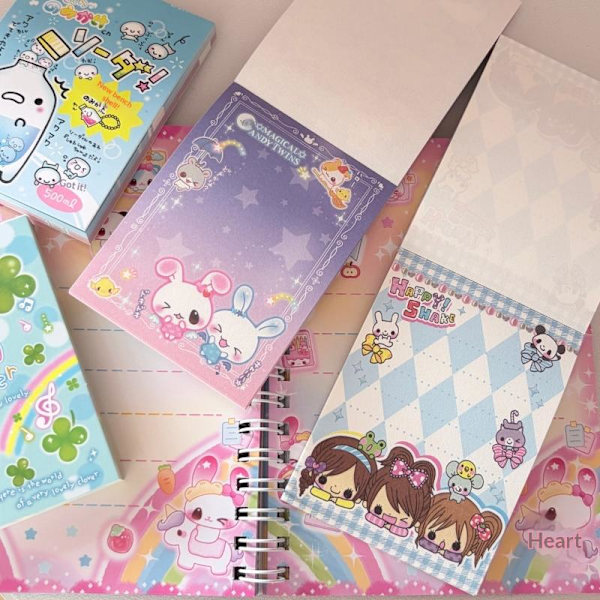 70 ark e Retro-stil Flicka Ej klibbig Scrapbooking Anteckningsblock A1