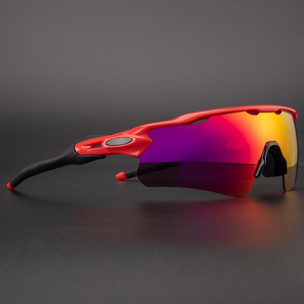 Polarized Cycling Solglasögon Outdoor Cykel Solglasögon Herr MTB C