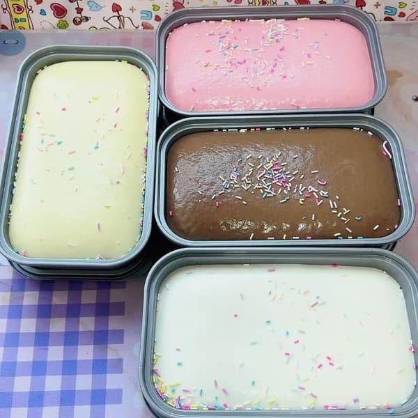 Sticky Box Cream Cake Legetøj Langsom Rebound Fidget Legetøj 1Pc Random