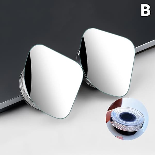 Blindsone bilspeil 360 graders vidvinkel justerbart bakside B