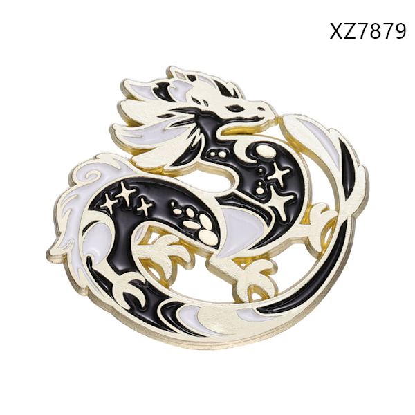 Dragon Eagle Emali Pins Pterosauria Rintaneulat Lapen Pin Badge B XZ7876