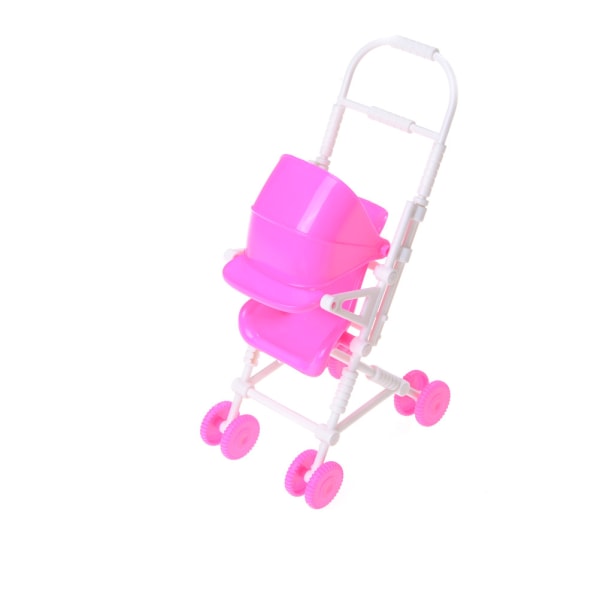 Baby vaunut vaunut nukkehuonekalut nukeille Accesso Pink 20cm