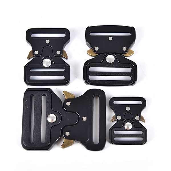 Quick Side Release Metal Strap Spænder Til Webbing Tasker Bagage 45mm