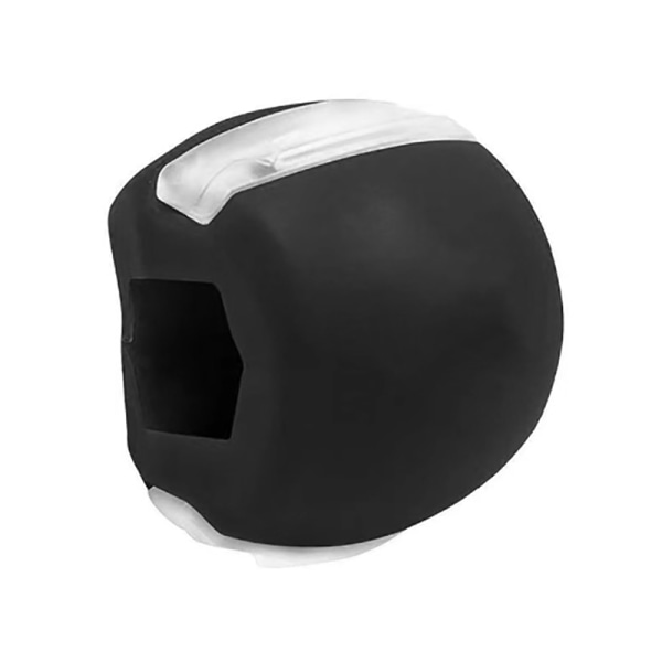 Masseter Facial Silikontrener Slankende ansikt Masseter Ball Lo black Section a