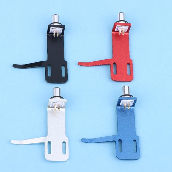 Universal patron stylus skivspelare headshell hållare ersättning Blue