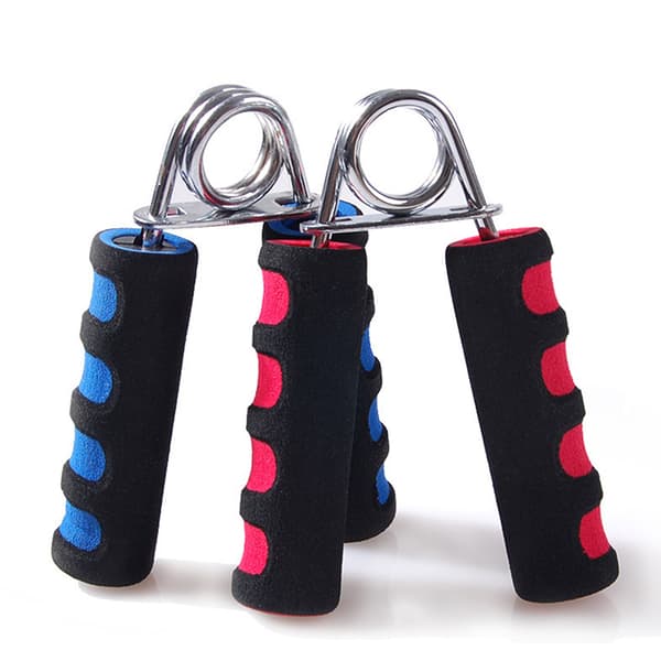 Justerbar Gym Handled Strength Exerciser Hand Grip Strengthener Gray