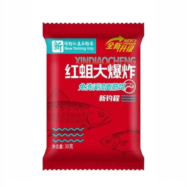 1/5 stk. orm duft fiskemadding gluten dej madding stærk fisk ved 5PCS