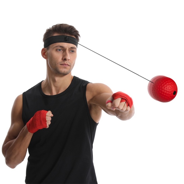 Boxningsreflexboll Utmärkt för reaktionshastighet och handögonkoordination A2