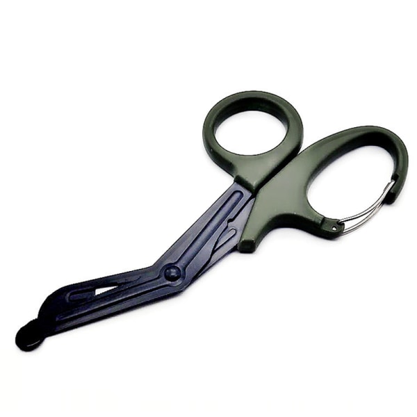 EMT Tactical Rescue Scissor Trauma Gaze Curved Blade Nurse Hun Black