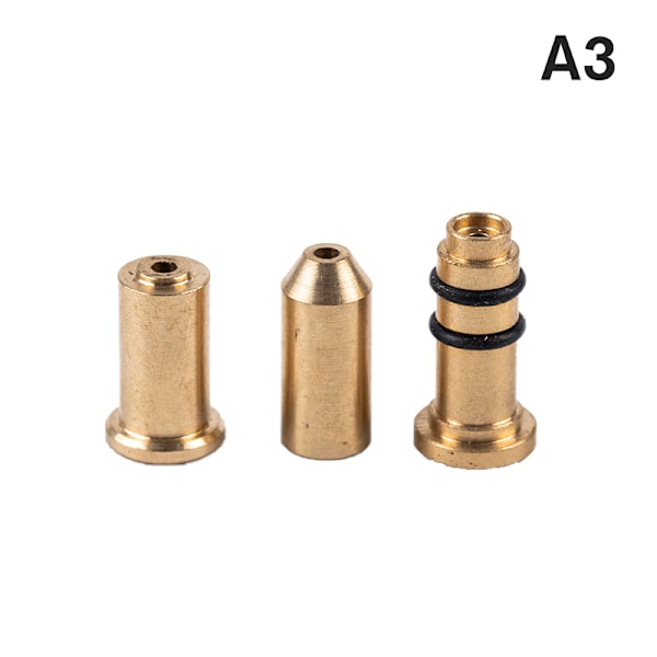 3 st återanvändbara munstycksrefill butangasadapter uppblåsbar huvud A3