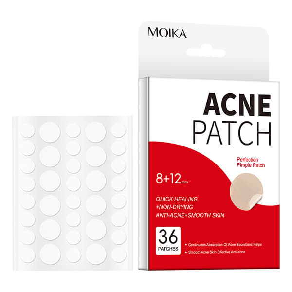MOIKA Bumsplaster Akne Usynlig Aknefjernelse Concealer Ansigt S 36pcs