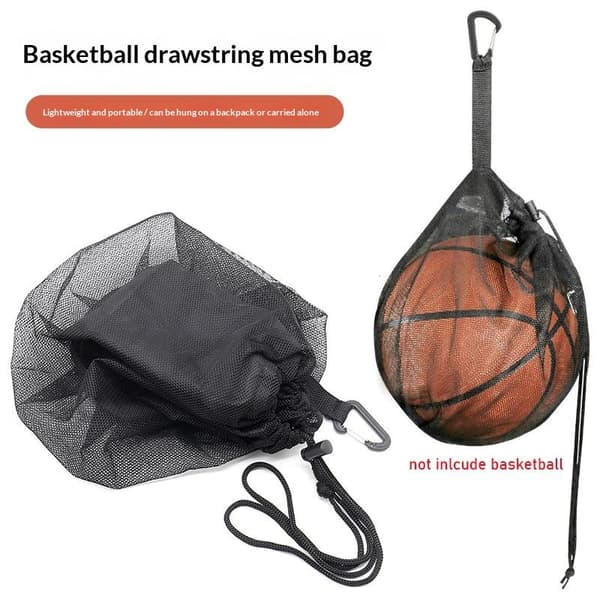 Basketball Snøre Netpose Stor Kapacitet Sportstræning Ba 1pc