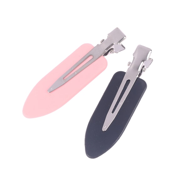 10 stk/sett No Bend Sømløse hårklips Makeup Clip Vask ansikt White
