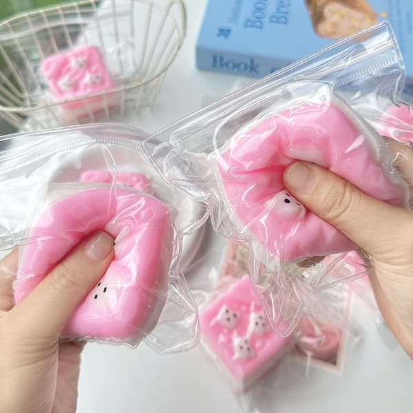 Långsam återhämtning Kex Squishy Leksak Ultramjuk Textur Leksak A2
