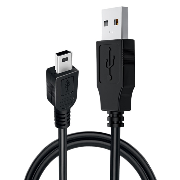 V3 Port 5P Datakabel Trapesformet T-port Ladekabel 80CM Mi Black