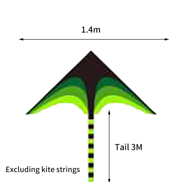 Large Prairie Kites Outdoor Sports Kites Pledd Profesjonell Wi A4