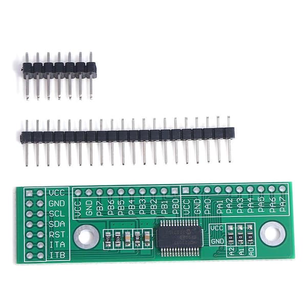 MCP23017-E/SS I2C IIC Expander Board Modul 16-bit I/O-utvidelse 1PC