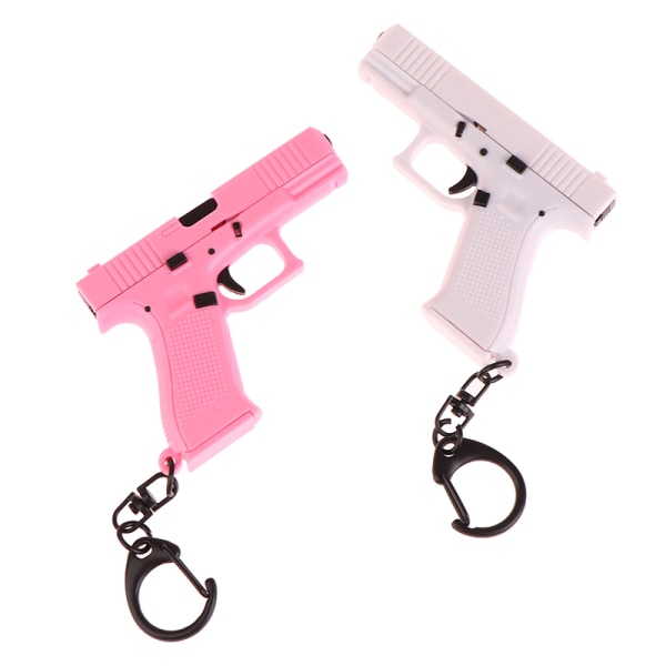 CS Revolver mallin avaimenperä miehille Vintage Counter Strike Pisto White