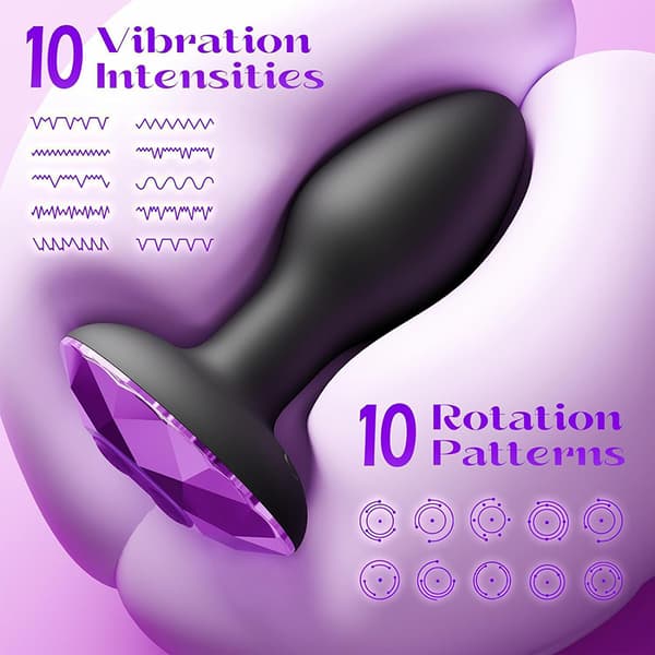 Fjernkontroll Analkule Vibrator Rumpe Trening Prostatamassasje Vibrator