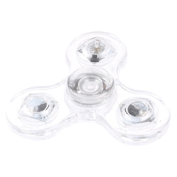 Valoisa LED-valo Spinner Hand Top Spinners hehkuu pimeässä valossa