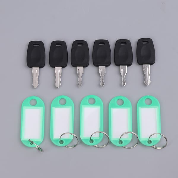 2 stk. 007 nøgle 002 nøgle Master Lock nøgler kompatible med TSA bagage 2pcs 002