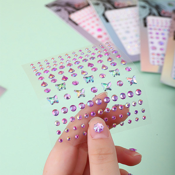 Face Gems Eye Jewels Festival Body Crystal Make Up Sticker Dia A10