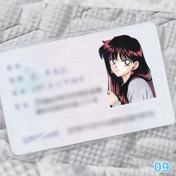 Klar ID Kredittkortholder Visittkort Protector Sleeves Con 9
