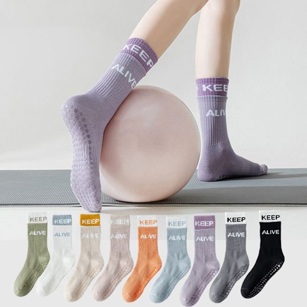 Andas Trendiga Stretch High Tube Strumpor High Elasticity Lady Gray