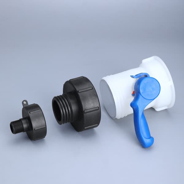 IBC-adapter S100xS60 til Dn100 Reduser S60 IBC Tank Connector Ada