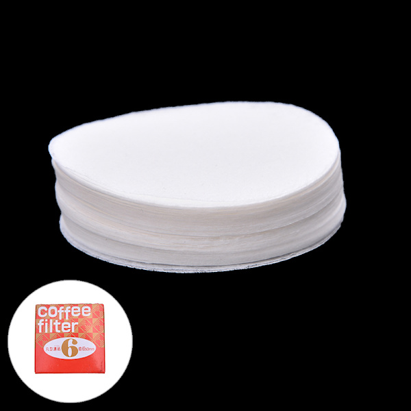 100 stk per pakke kaffemaskin erstatningsfilter papir WV