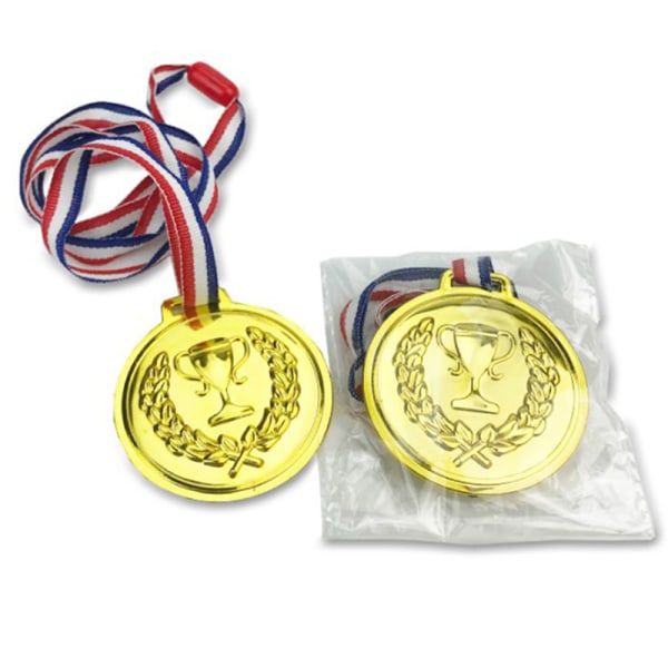 Guldprismedalj Vinnare Belöningstävling Priser Prismedalj f