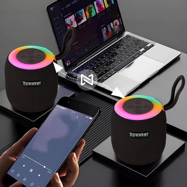 Mini Bluetooth-högtalare med snodd bärbar utomhus hemma mini A5