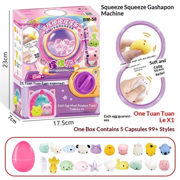 Ny barne-papirboks vridnings-eggmaskin lite vridnings-egg A