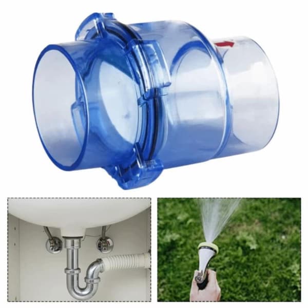 Transparent PVC-ventil rörlig antirefluxventil för att förhindra återflöde A
