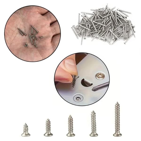 800 kpl itsekierteittäviä puuruuveja 800PCS