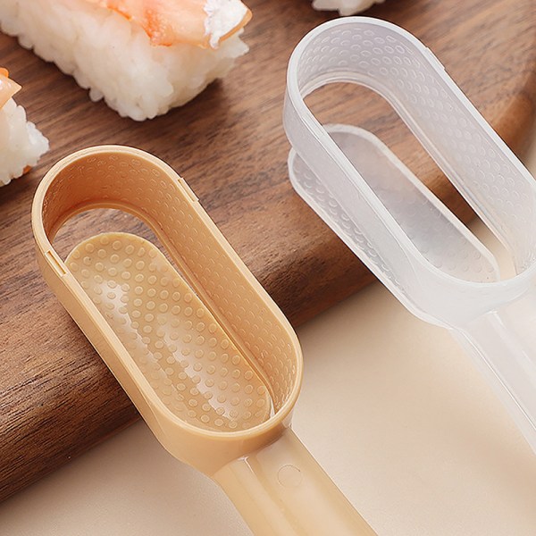 Sushi-modellverktøy for å lage rektangulær ris- og grønnsaksrull white