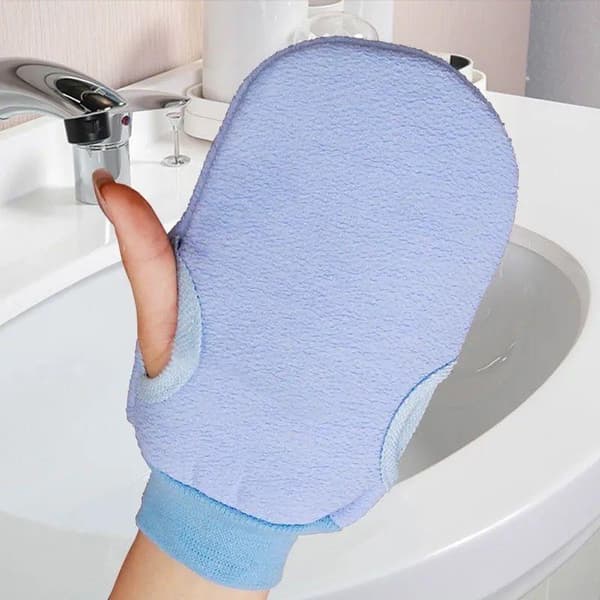 1 st exfolierande handskar död hud bad dusch spa massage kropp A1