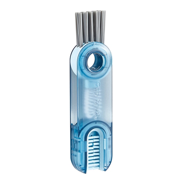 3 I 1 Bottle Gap Cleaner Brush Multifunktionel koprens Br Blue
