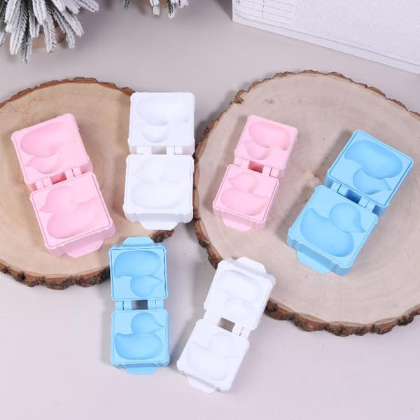 1 stk risform DIY 3D dyr andeform sushirisformer for su White Small